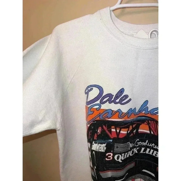 VINTAGE DALE EARNHART CREWNECK NO TAG SEEMS SIZE SMALL UNISEX - Picture 13 of 14